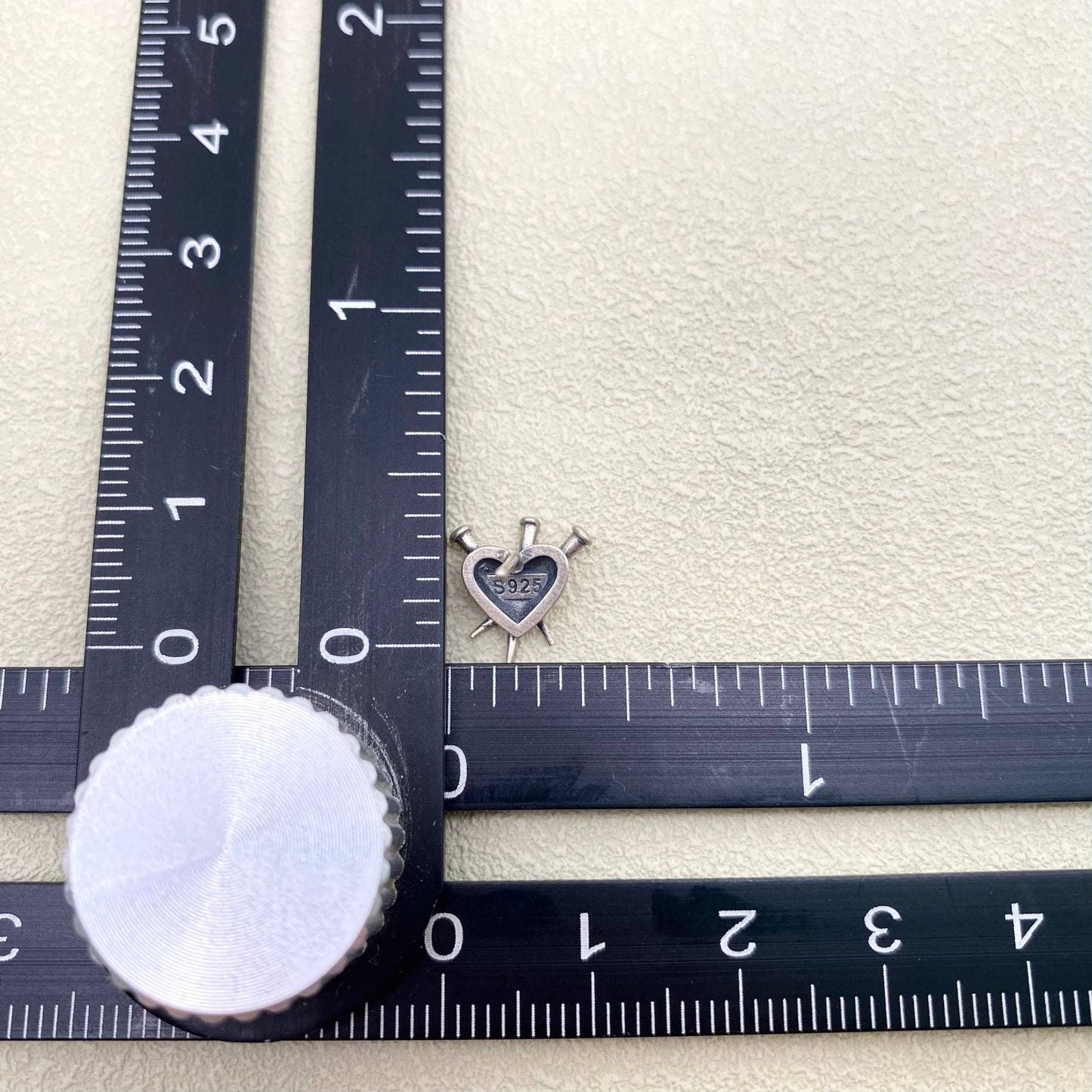 Heart of Steel Stud