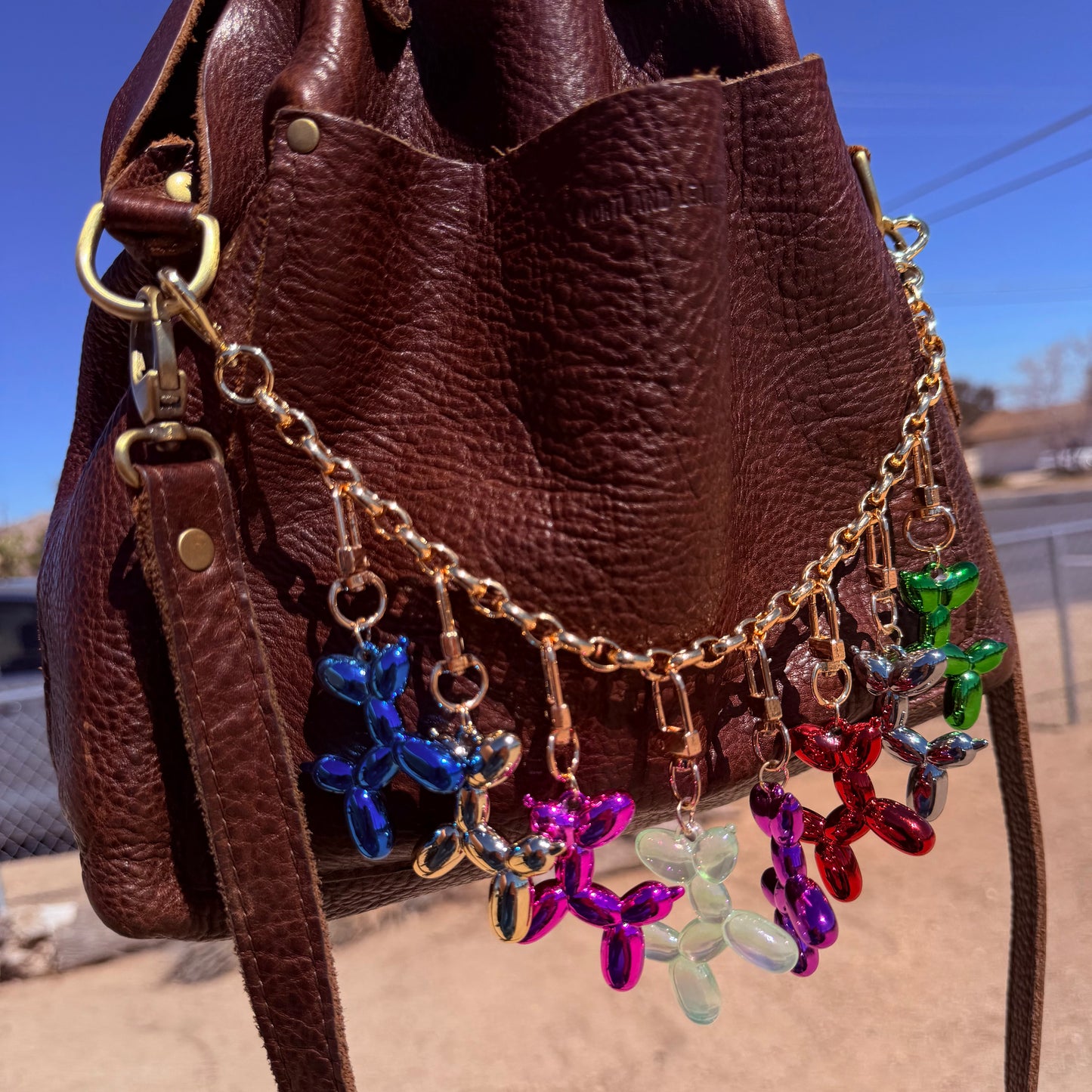 Balloon Dog Keychain